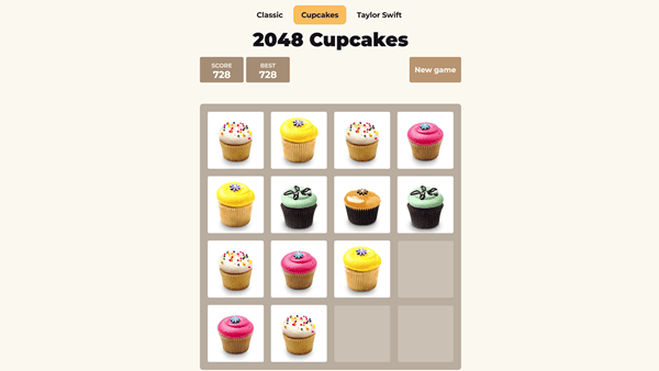 cupcake 2048 game unblocked