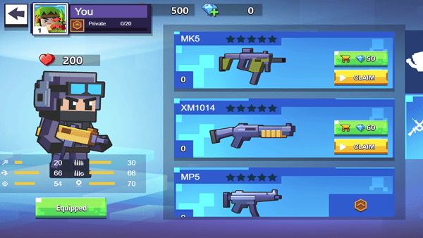 online pixel shooter