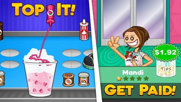 papa's freezeria gameplay