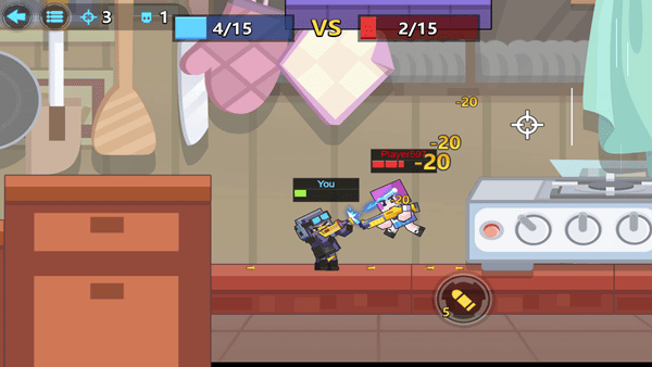 pixel shooter multiplayer